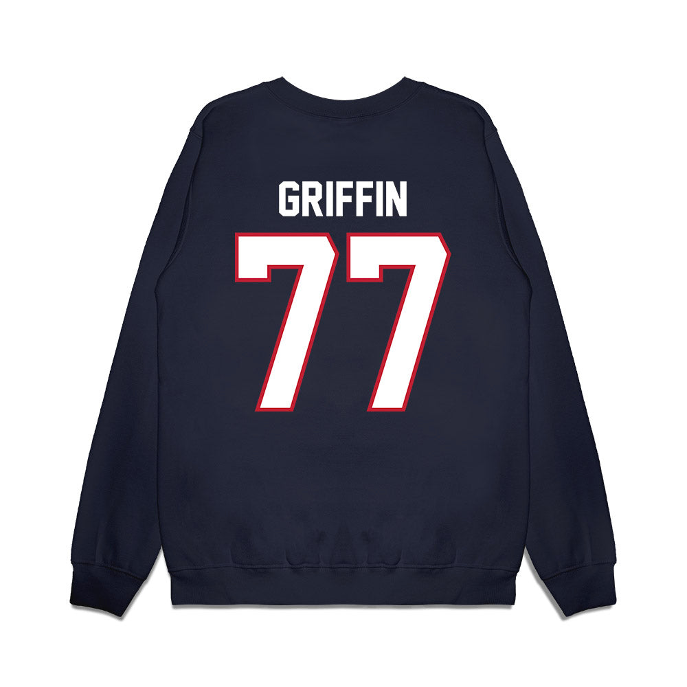 Arizona - NCAA Football : Jake Griffin - Vintage Helmet Premium Crewneck Sweatshirt-1