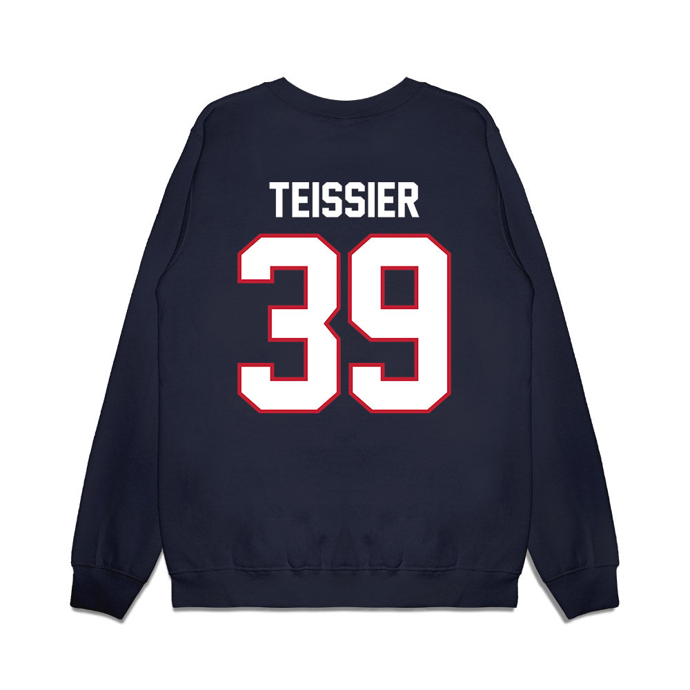 Arizona - NCAA Football : Lachlan Teissier - Vintage Helmet Premium Crewneck Sweatshirt-1