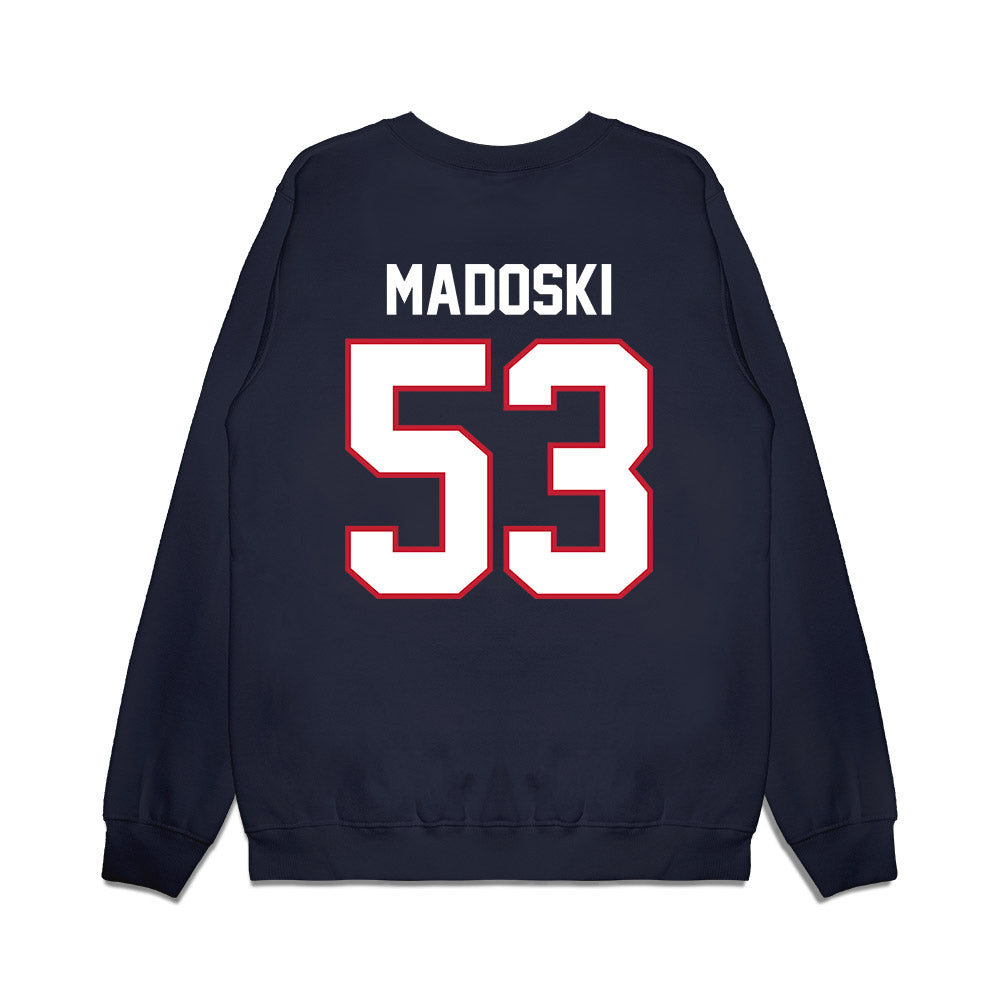 Arizona - NCAA Football : Christian Madoski - Vintage Helmet Premium Crewneck Sweatshirt-1