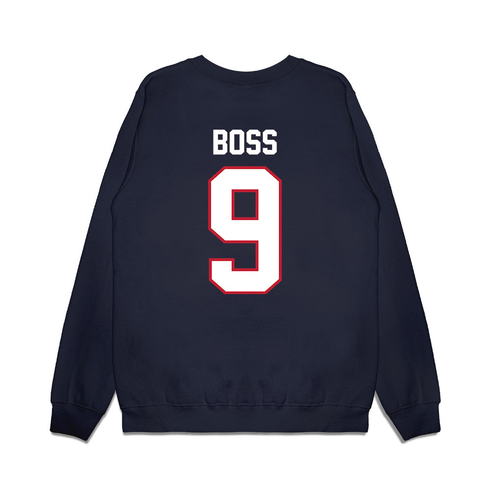 Arizona - NCAA Football : Tyrese Boss - Vintage Helmet Premium Crewneck Sweatshirt-1