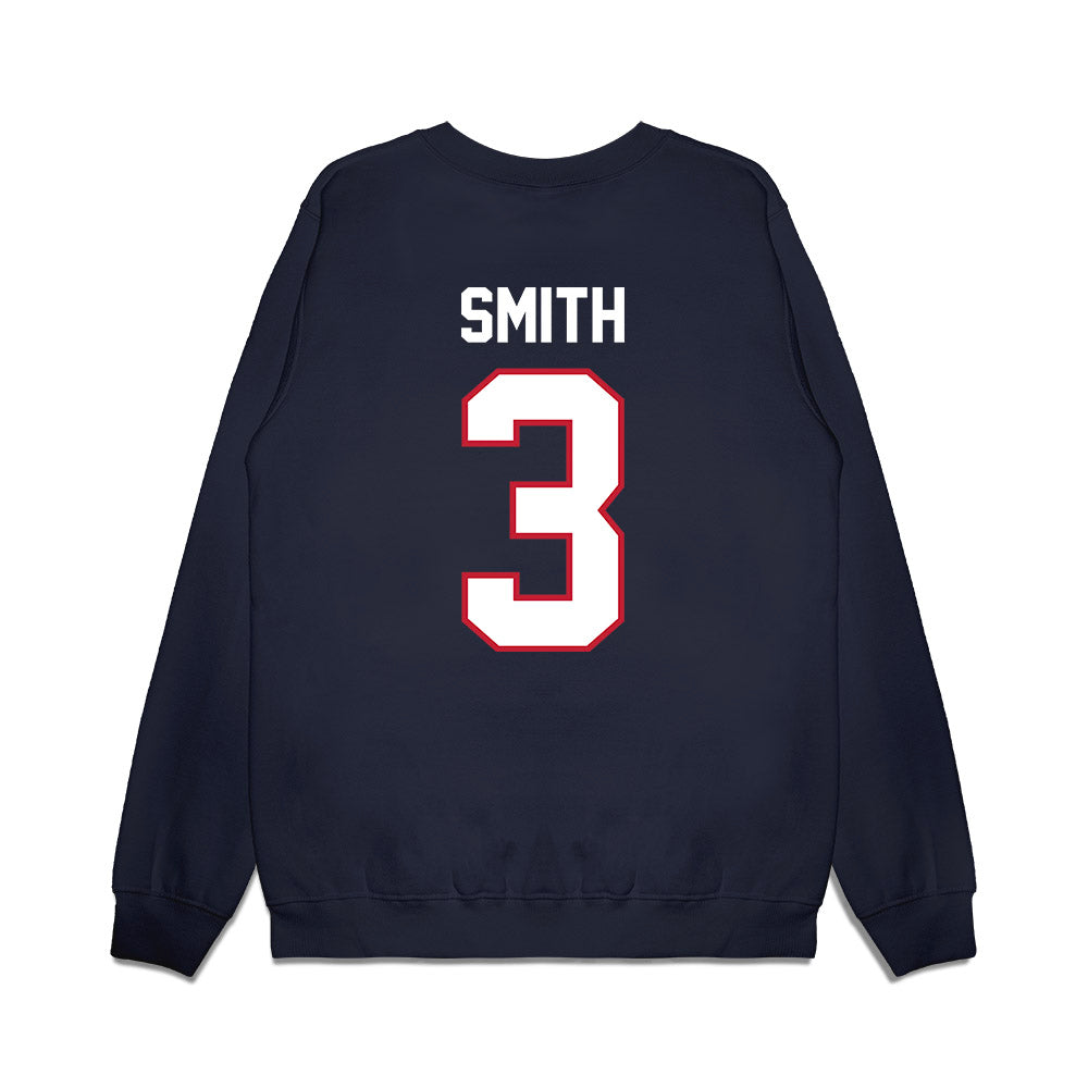 Arizona - NCAA Football : Tre Smith - Vintage Helmet Premium Crewneck Sweatshirt-1