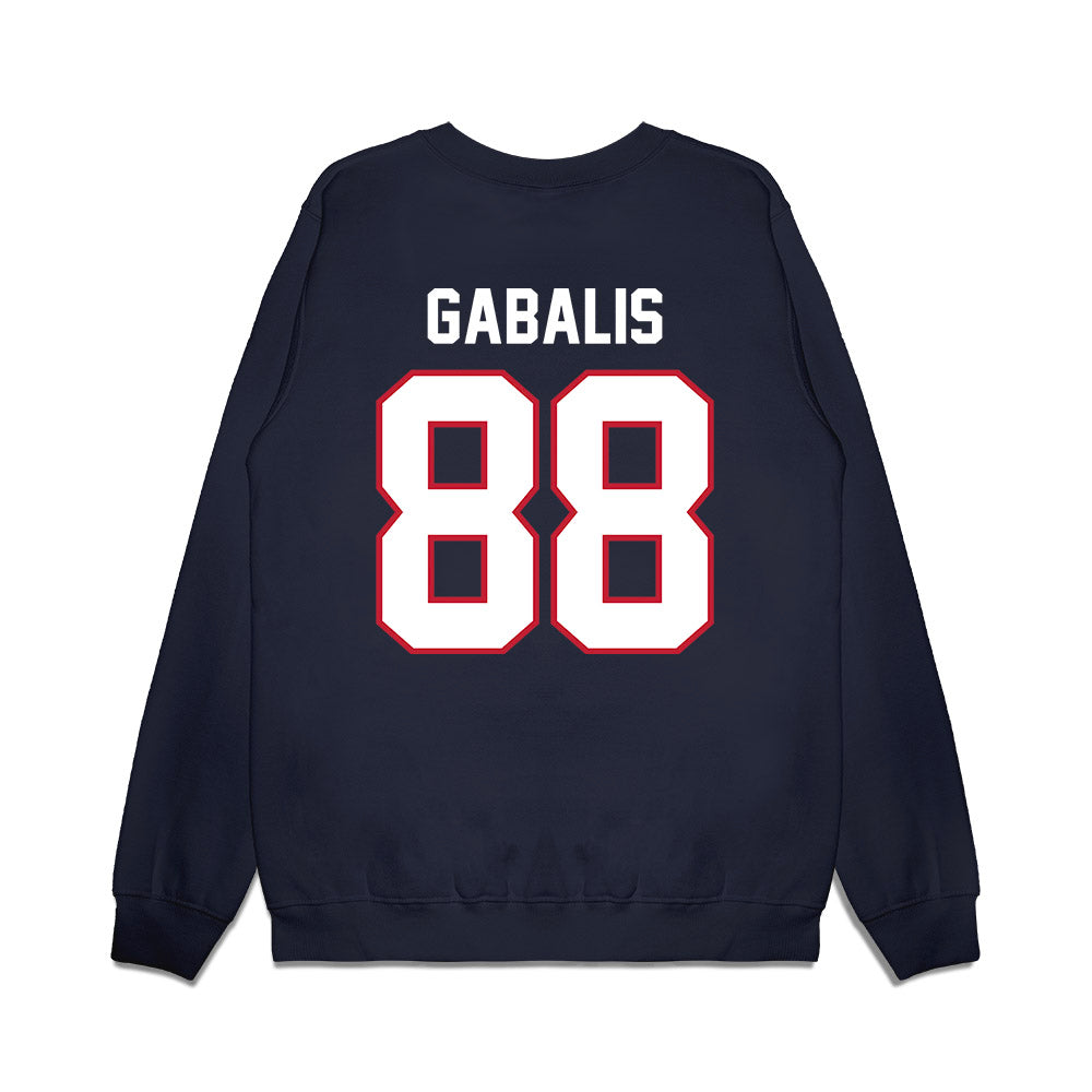 Arizona - NCAA Football : Henry Gabalis - Vintage Helmet Premium Crewneck Sweatshirt-1