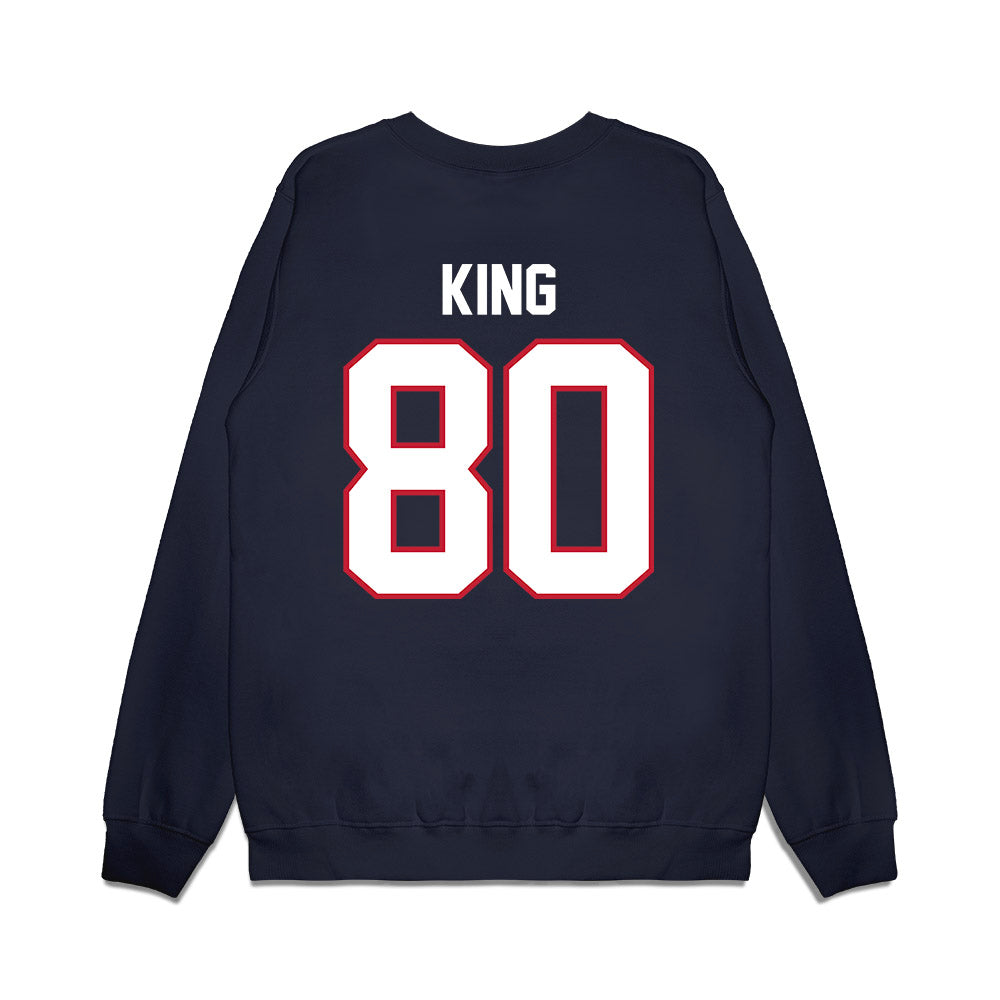 Arizona - NCAA Football : Shane King - Vintage Helmet Premium Crewneck Sweatshirt-1