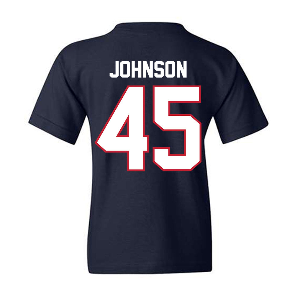 Arizona - NCAA Football : Victory Johnson - Vintage Helmet Youth T-Shirt-1