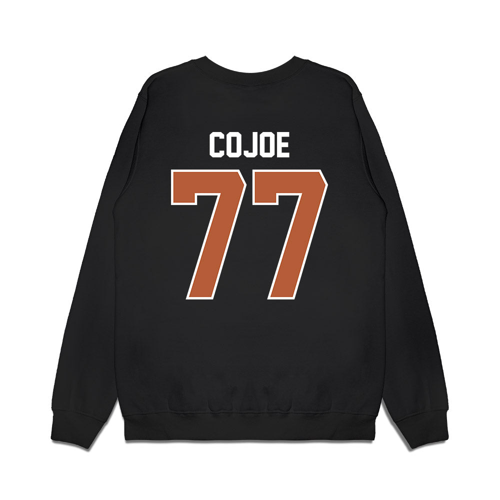 Texas - NCAA Football : Andre Cojoe - Vintage Helmet Premium Crewneck Sweatshirt-1
