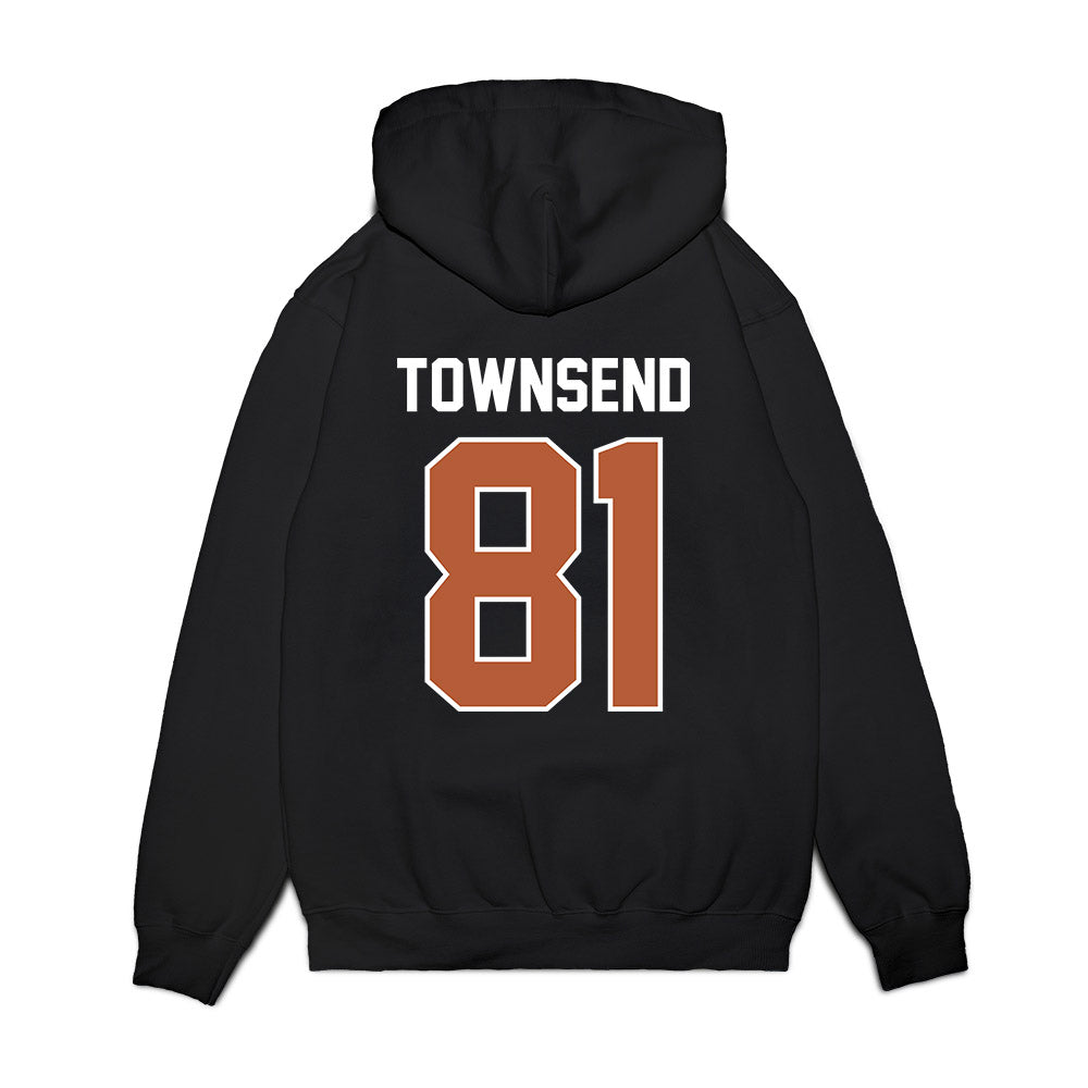 Texas - NCAA Football : Nick Townsend - Vintage Helmet Premium Hooded Sweatshirt-1