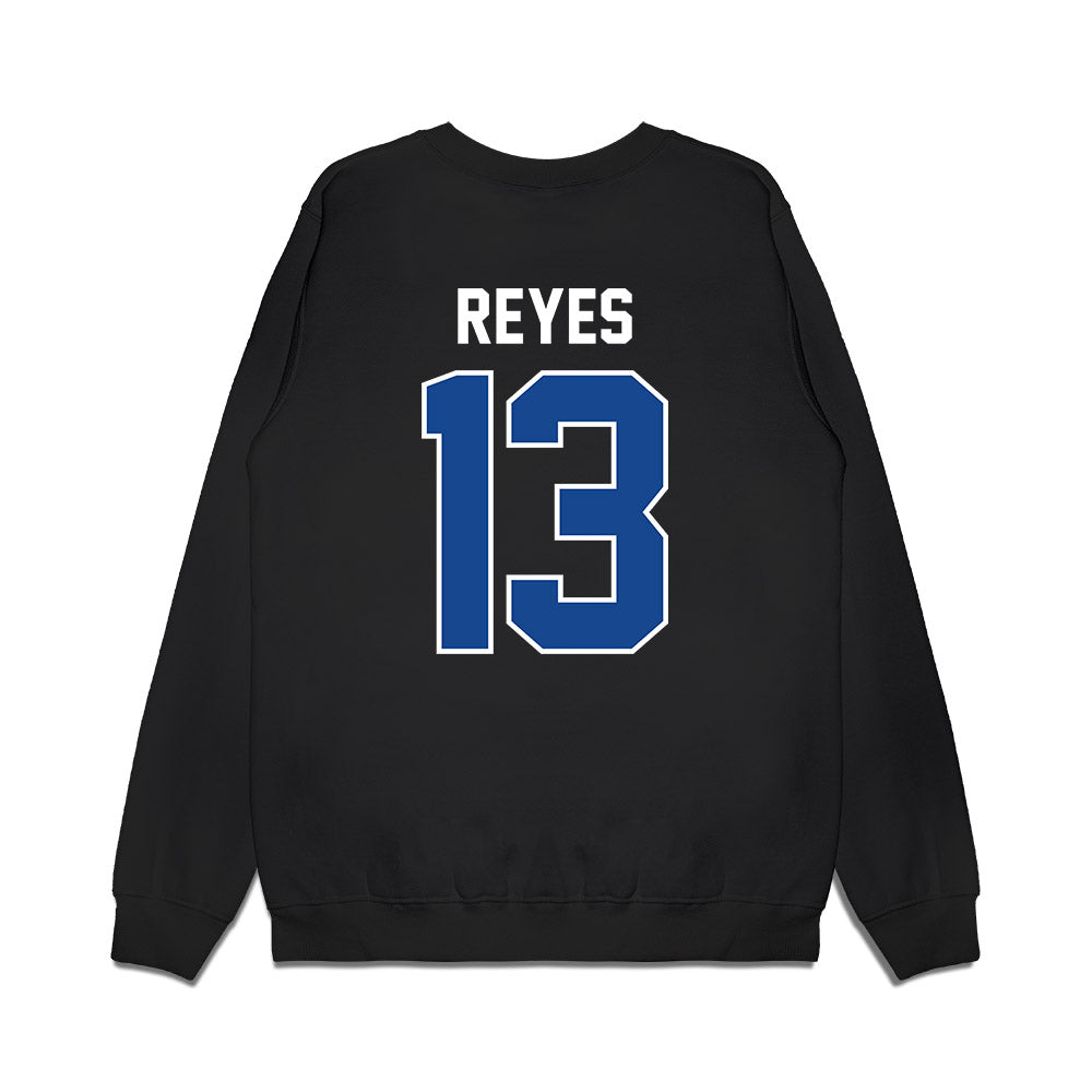 Kentucky - NCAA Football : Cyrus Reyes - Vintage Helmet Premium Crewneck Sweatshirt-1