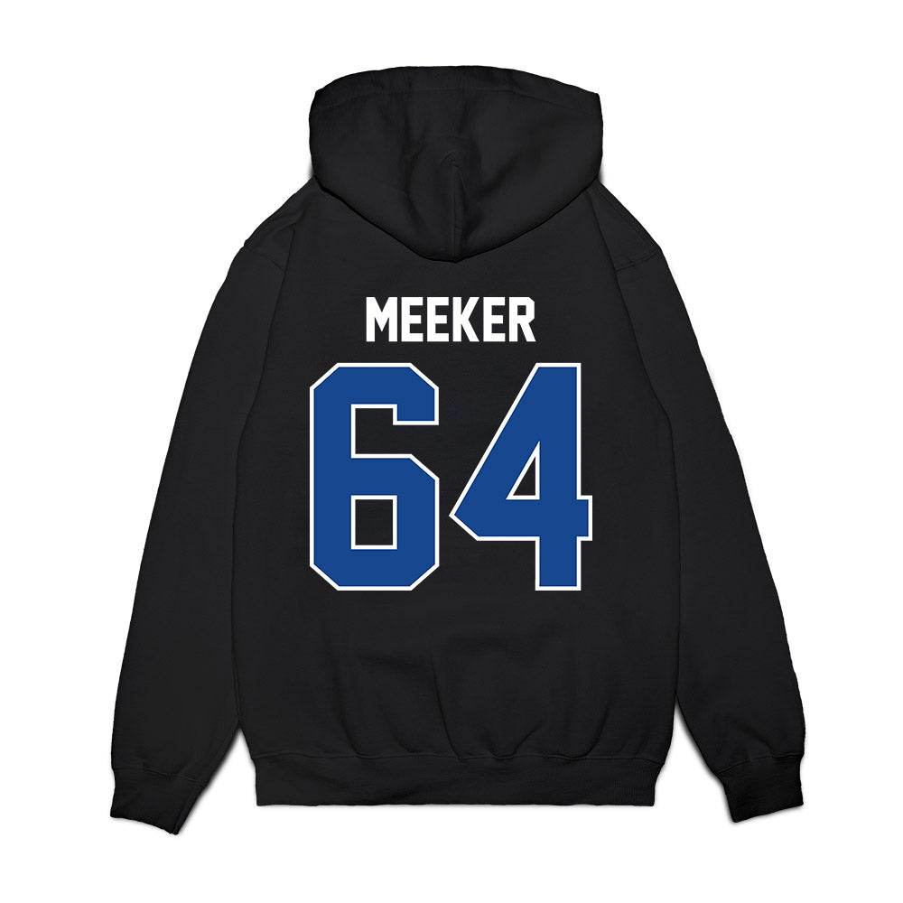 Kentucky - NCAA Football : Ryan Meeker - Vintage Helmet Premium Hooded Sweatshirt-1