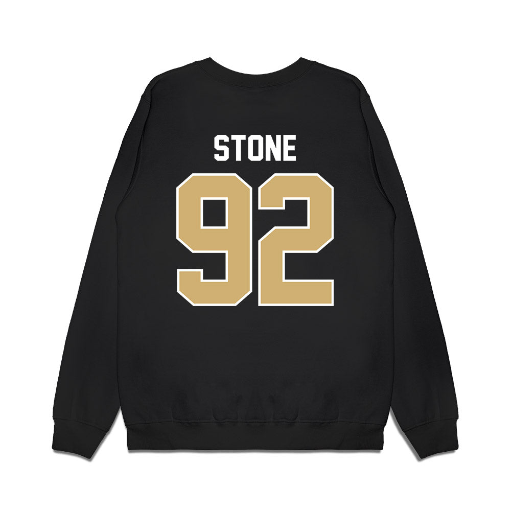 Vanderbilt - NCAA Football : Jaylon Stone - Vintage Helmet Premium Crewneck Sweatshirt-1