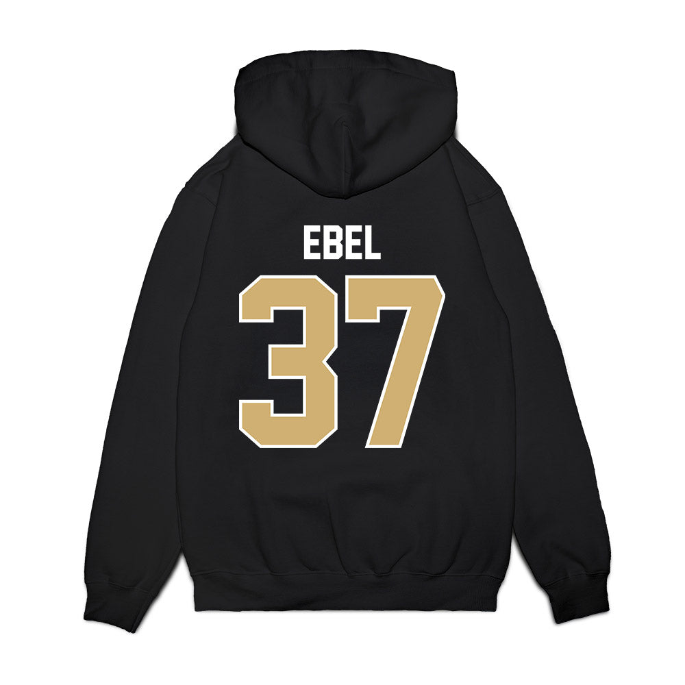 Vanderbilt - NCAA Football : Tyler Ebel - Vintage Helmet Premium Hooded Sweatshirt-1