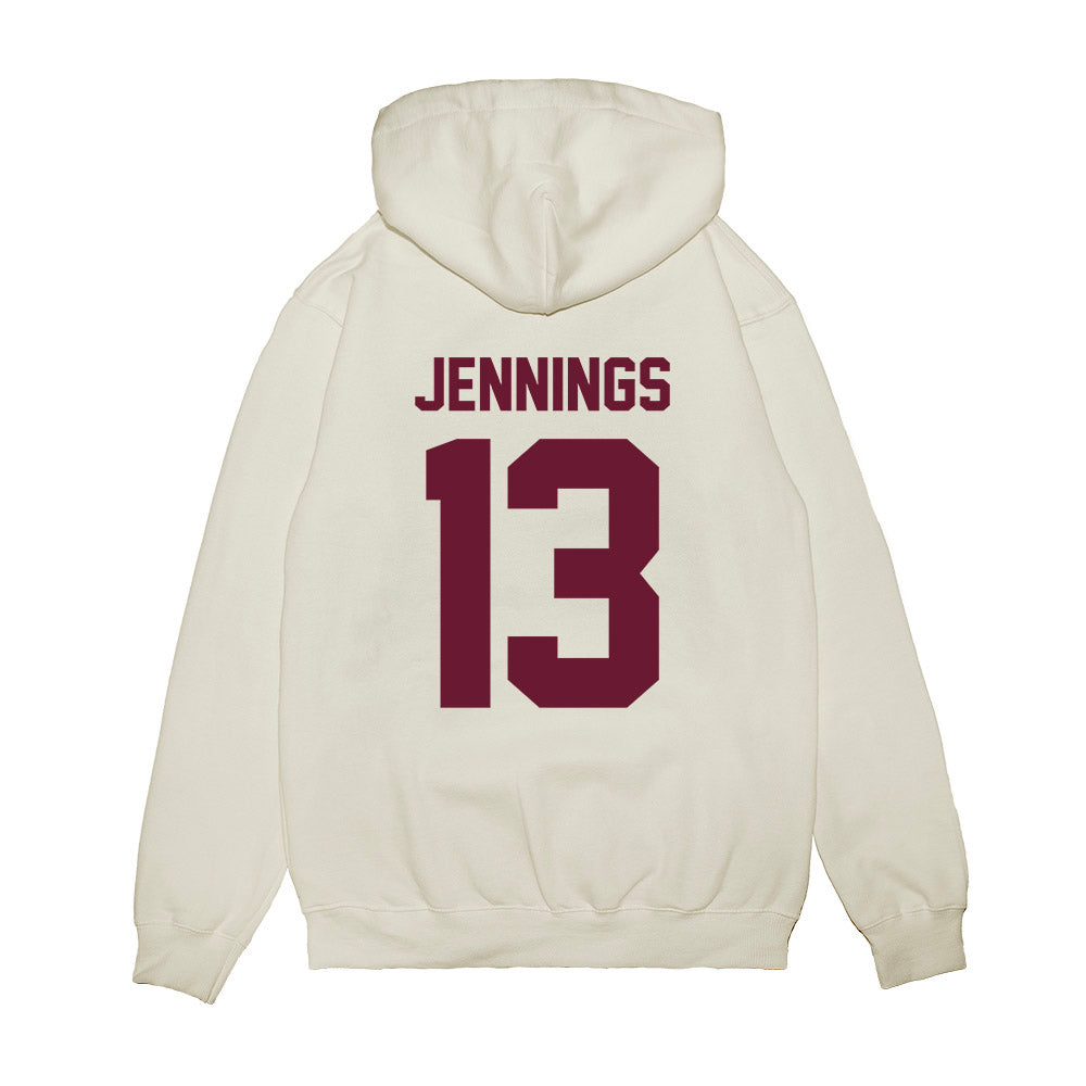 Minnesota - NCAA Football : Noah Jennings - Vintage Helmet Premium Hooded Sweatshirt-1