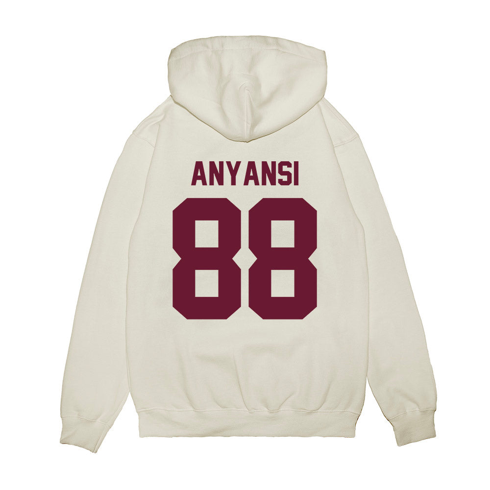 Minnesota - NCAA Football : Josiah Anyansi - Vintage Helmet Premium Hooded Sweatshirt-1