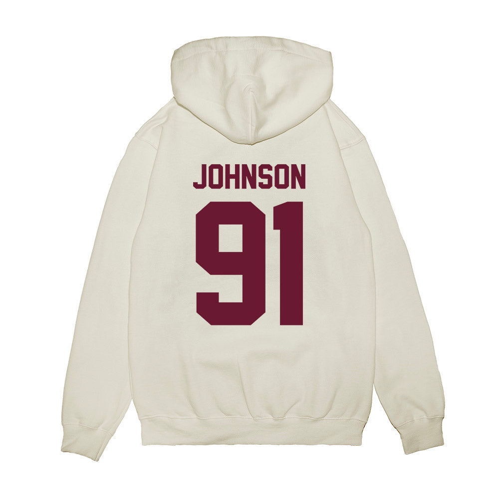 Minnesota - NCAA Football : Howie Johnson - Vintage Helmet Premium Hooded Sweatshirt-1
