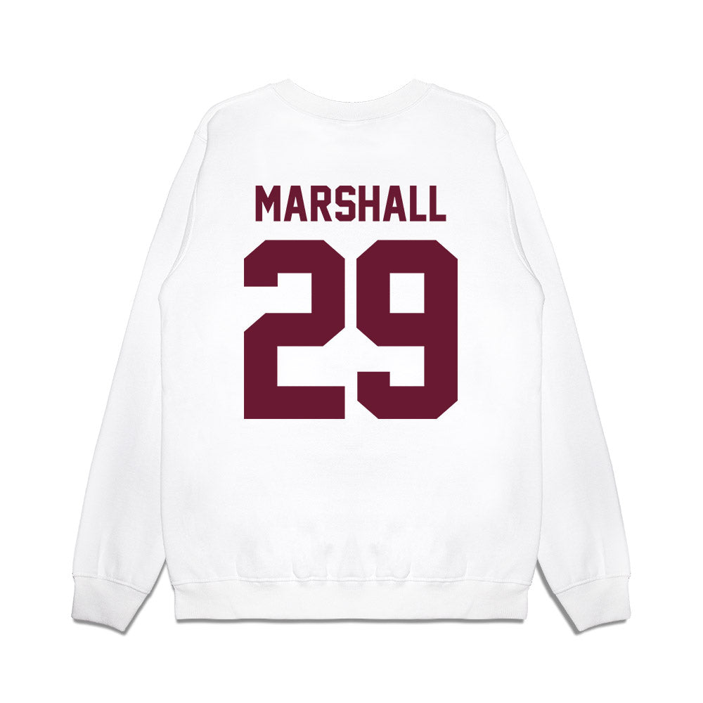 Minnesota - NCAA Football : Andrew Marshall - Vintage Helmet Premium Crewneck Sweatshirt-1