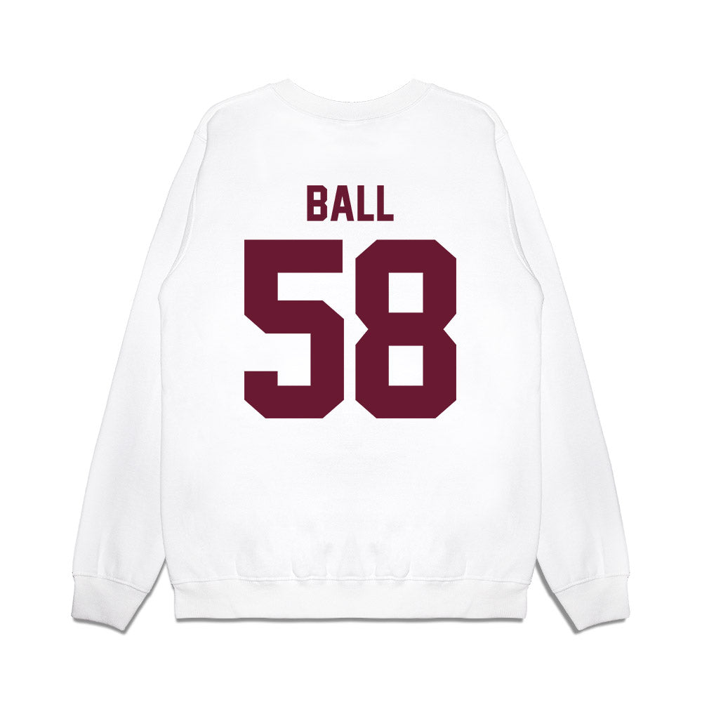 Minnesota - NCAA Football : Jaden Ball - Vintage Helmet Premium Crewneck Sweatshirt-1
