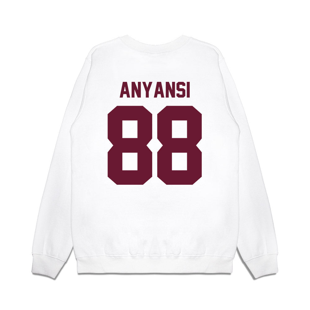 Minnesota - NCAA Football : Josiah Anyansi - Vintage Helmet Premium Crewneck Sweatshirt-1