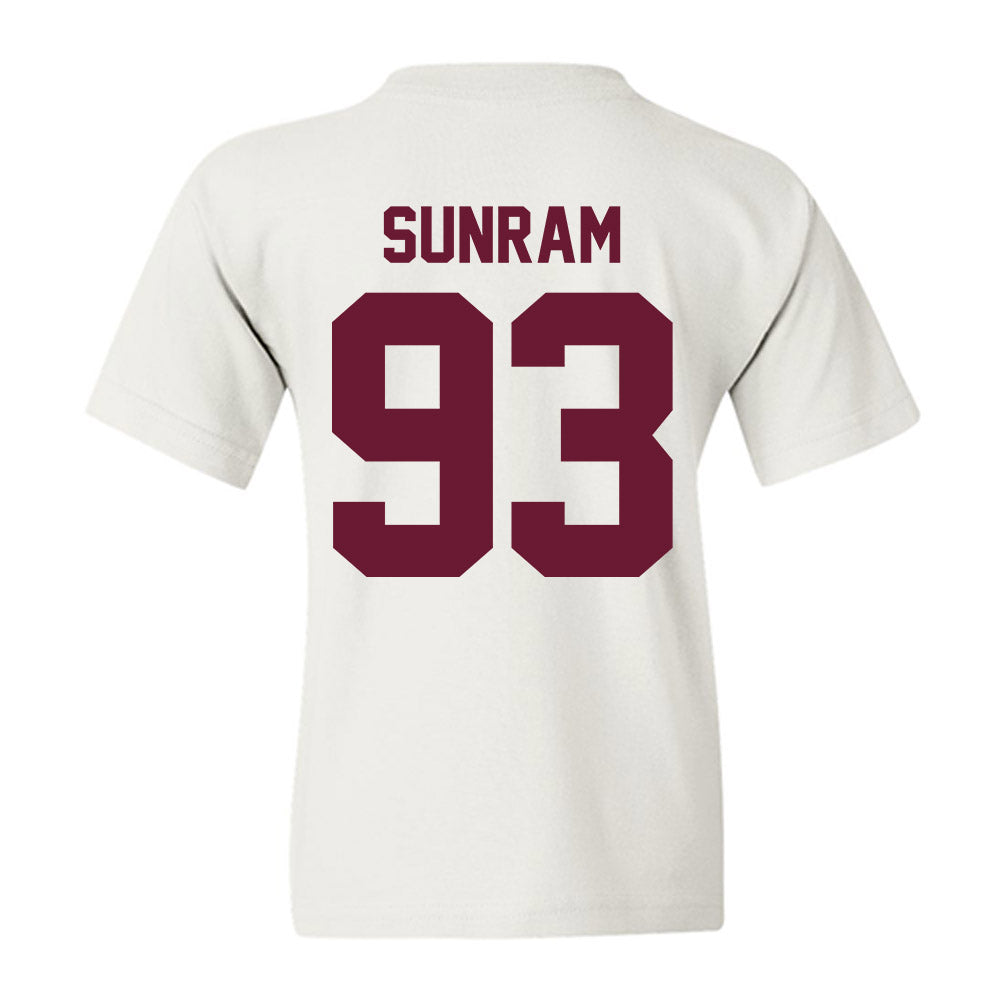 Minnesota - NCAA Football : Riley Sunram - Vintage Helmet Youth T-Shirt-1