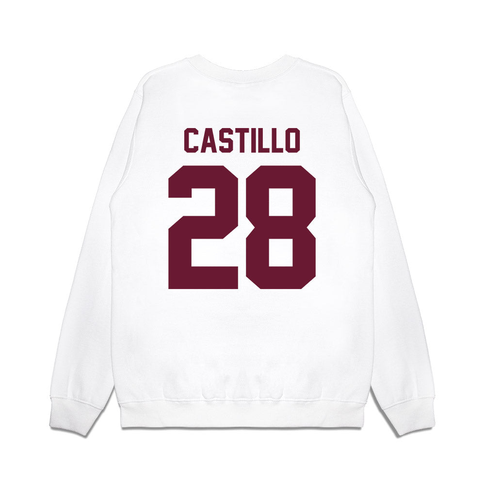 Minnesota - NCAA Football : Niko Castillo - Vintage Helmet Premium Crewneck Sweatshirt-1