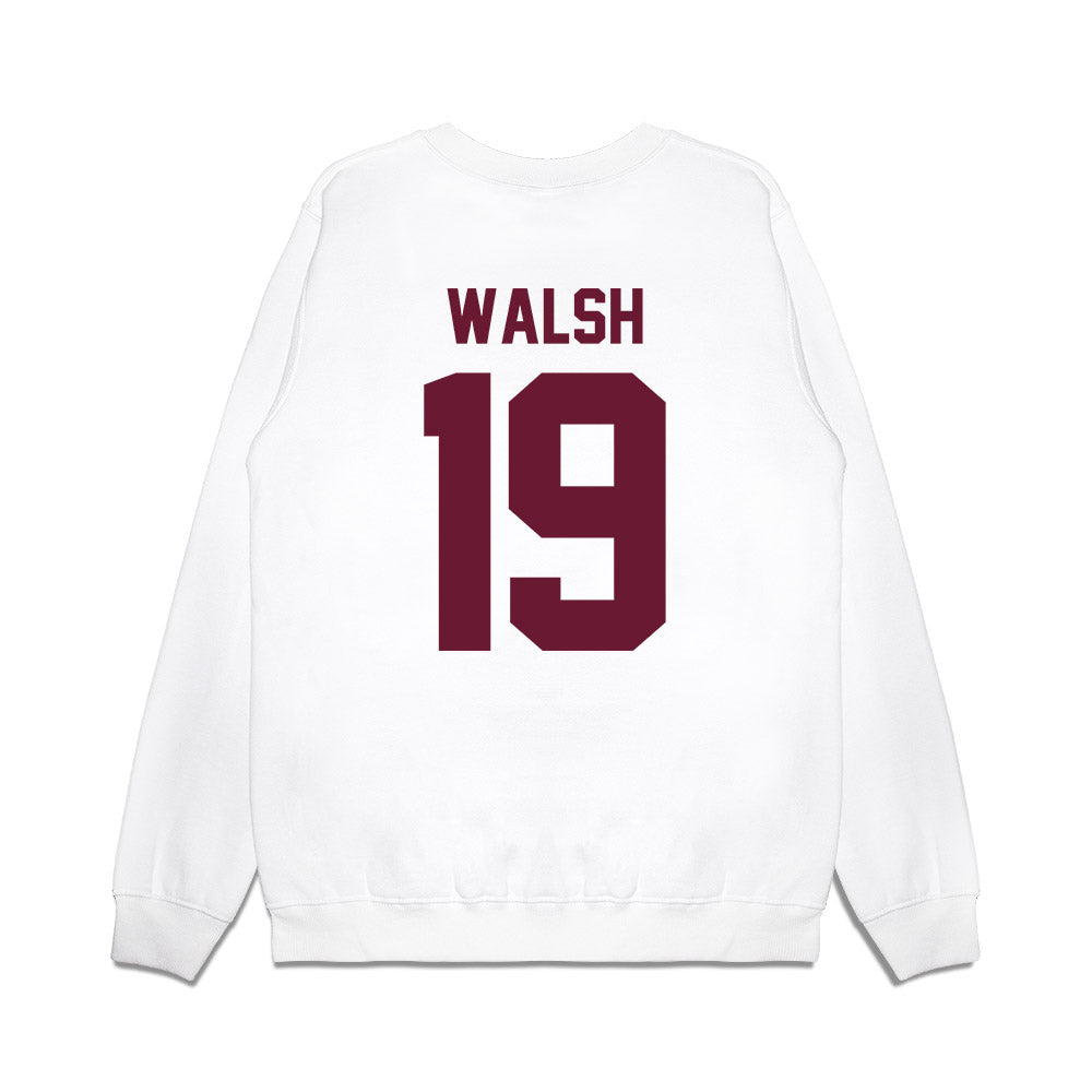 Minnesota - NCAA Football : Pierce Walsh - Vintage Helmet Premium Crewneck Sweatshirt-1