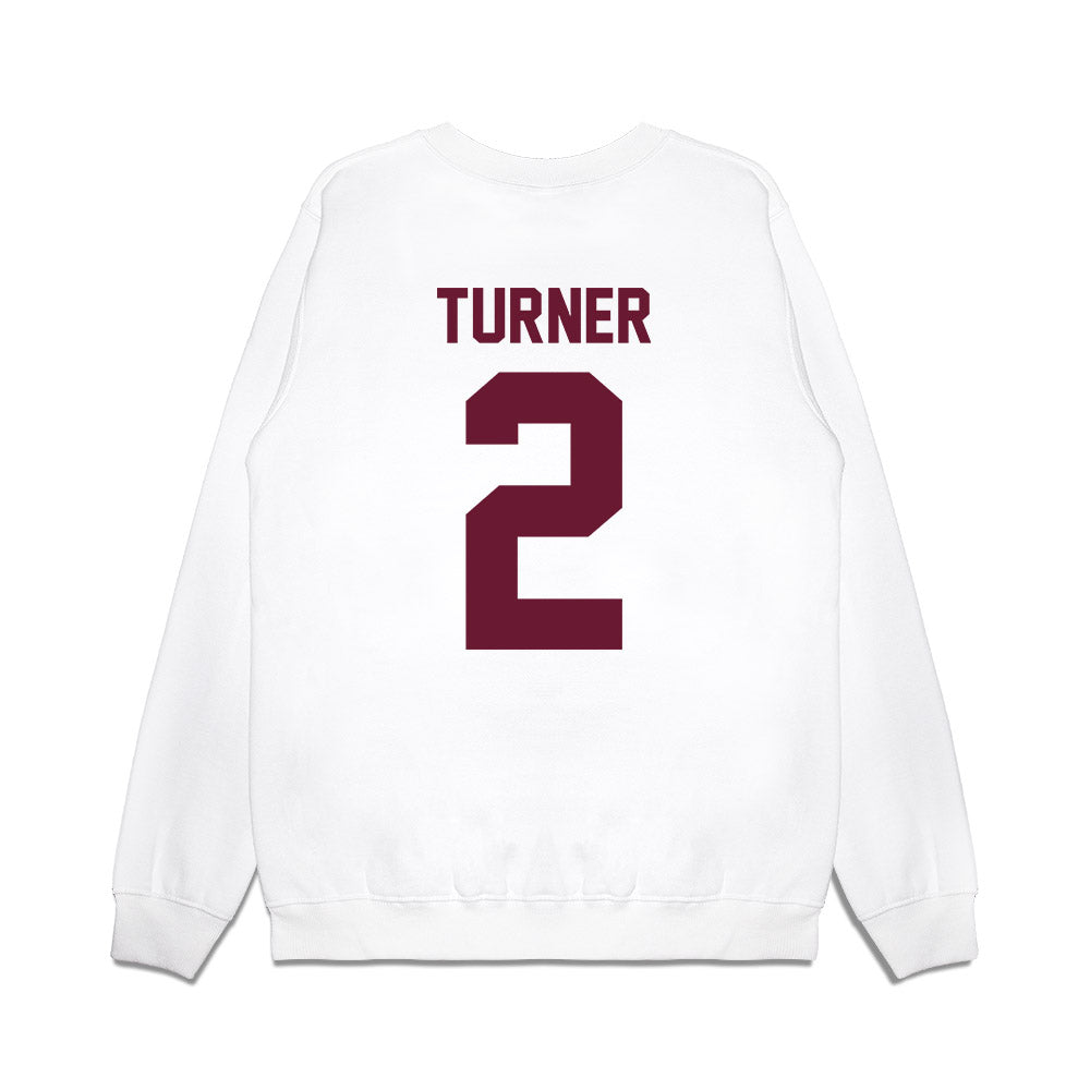 Minnesota - NCAA Football : A.J. Turner - Vintage Helmet Premium Crewneck Sweatshirt-1