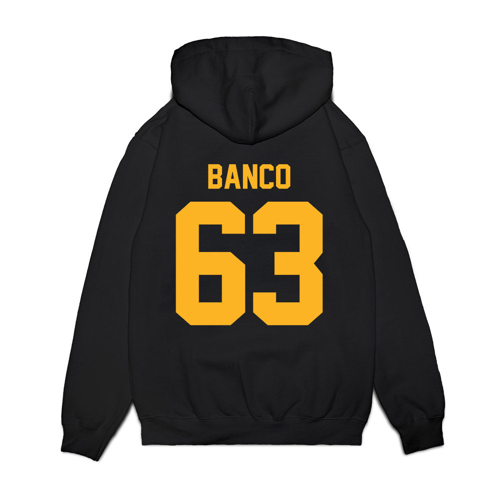 Pittsburgh - NCAA Football : Ty Banco - Vintage Helmet Premium Hooded Sweatshirt-1