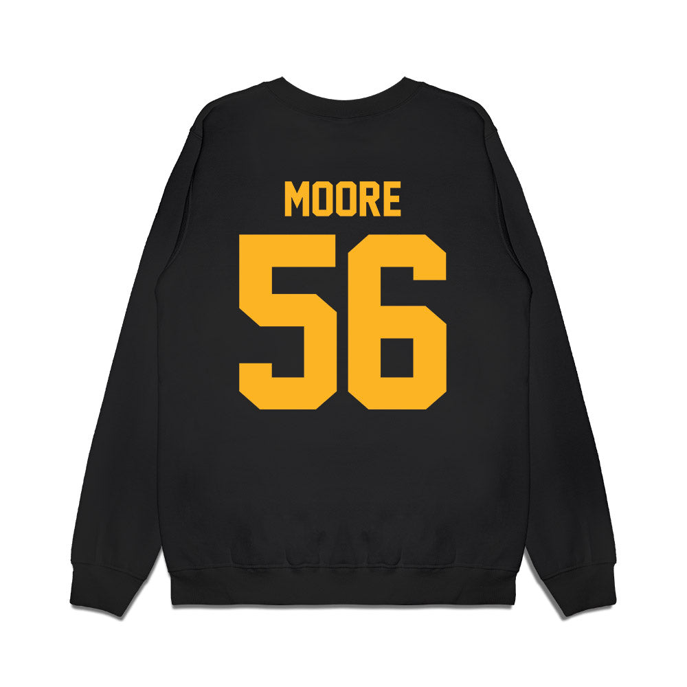 Pittsburgh - NCAA Football : Jaeden Moore - Vintage Helmet Premium Crewneck Sweatshirt-1