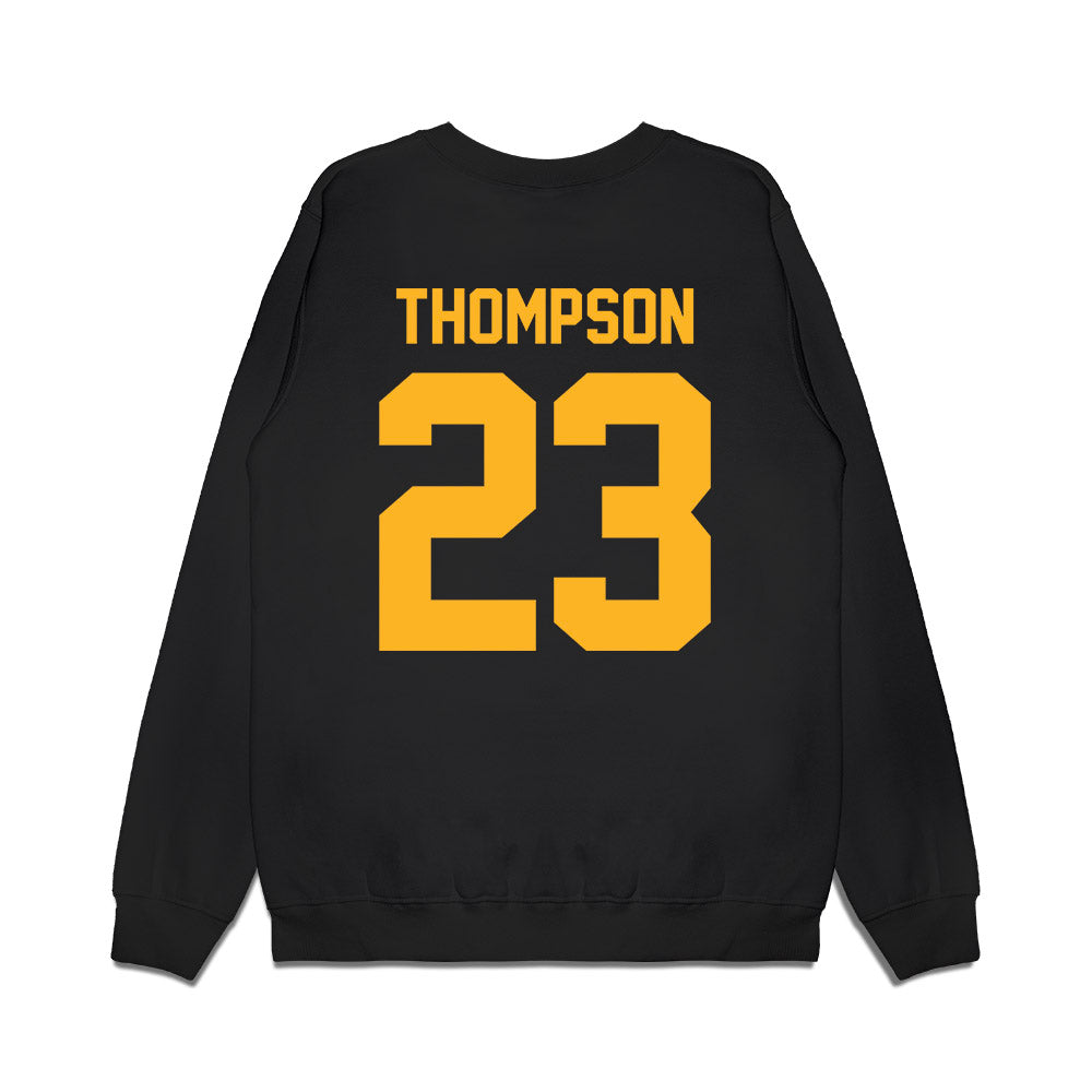 Pittsburgh - NCAA Football : Kanye Thompson - Vintage Helmet Premium Crewneck Sweatshirt-1