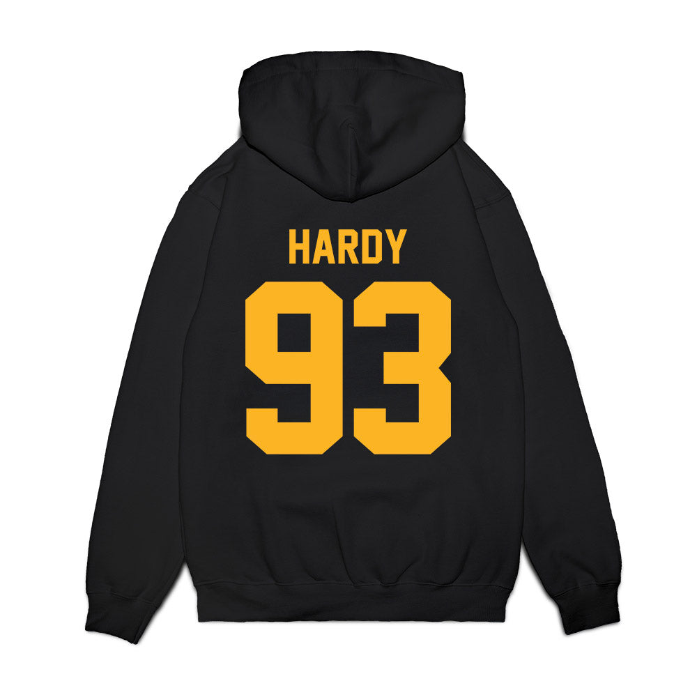 Baylor - NCAA Football : Zavion Hardy - Vintage Helmet Premium Hooded Sweatshirt-1