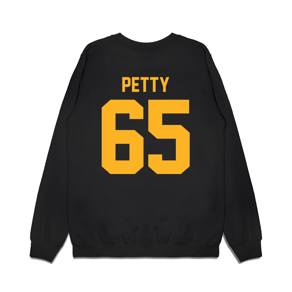 Baylor - NCAA Football : Lawson Petty - Vintage Helmet Premium Crewneck Sweatshirt-1
