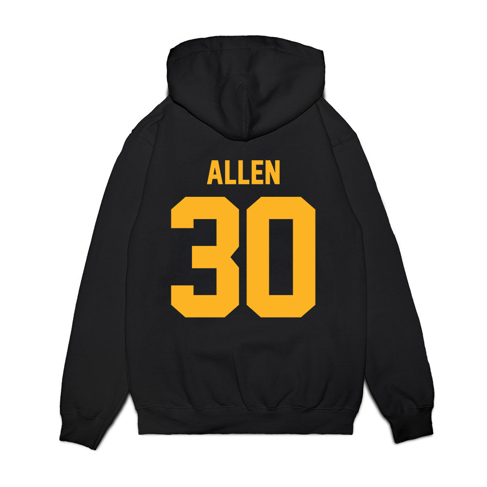 Baylor - NCAA Football : Michael Allen - Vintage Helmet Premium Hooded Sweatshirt-1
