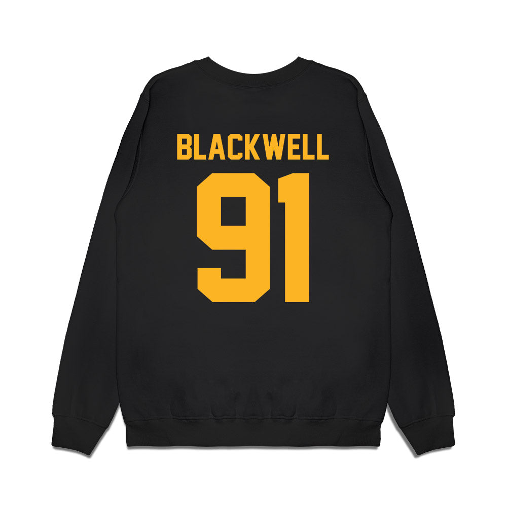 Baylor - NCAA Football : Jackson Blackwell - Vintage Helmet Premium Crewneck Sweatshirt-1