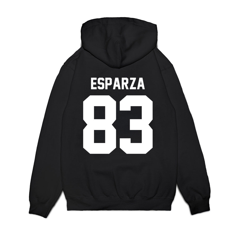 Texas Tech - NCAA Football : Jack Esparza - Vintage Helmet Premium Hooded Sweatshirt-1