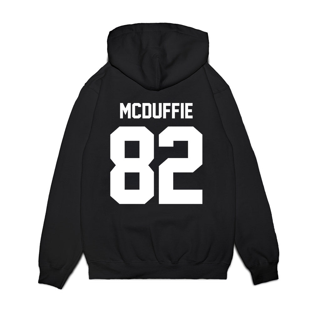 Northwestern - NCAA Football : Jaden McDuffie - Vintage Football Premium Hooded Sweatshirt-1