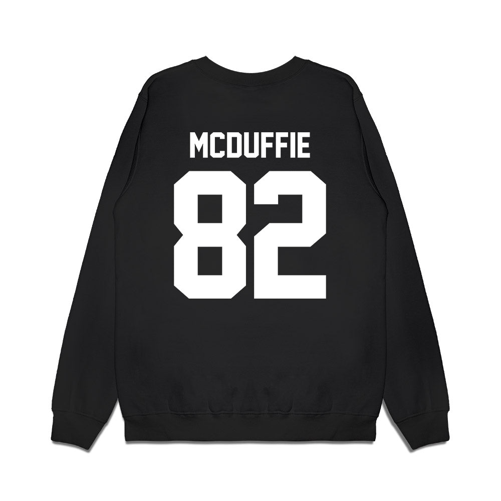 Northwestern - NCAA Football : Jaden McDuffie - Vintage Football Premium Crewneck Sweatshirt-1