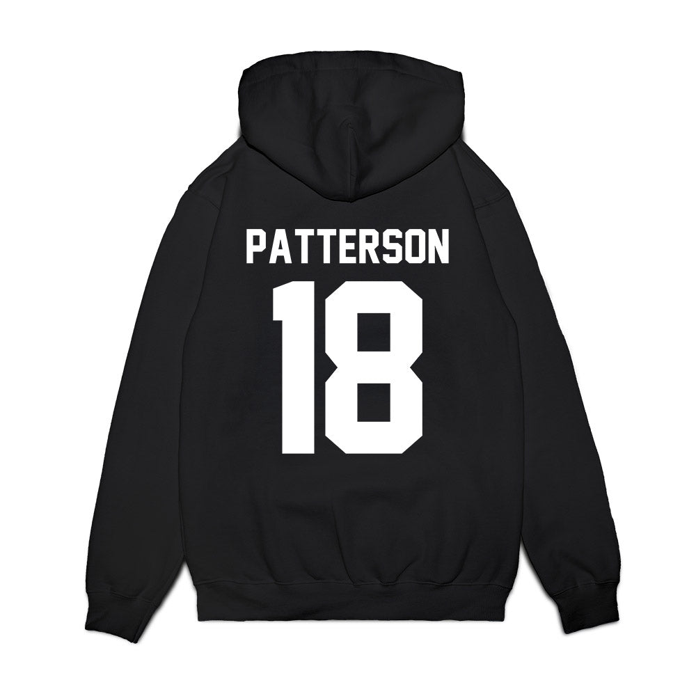 UNC - NCAA Football : Jaiden Patterson - Vintage Helmet Premium Hooded Sweatshirt-1