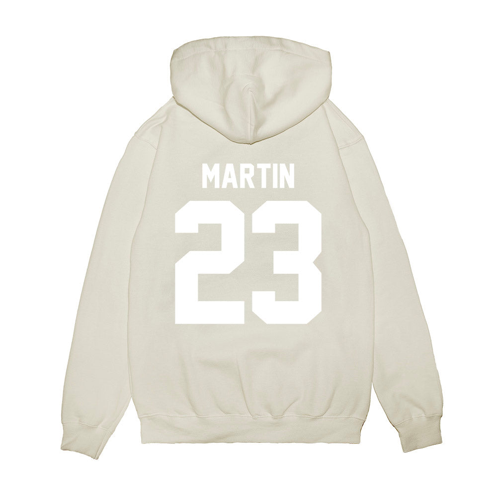 TCU - NCAA Football : Amante Martin - Vintage Helmet Premium Hooded Sweatshirt-1