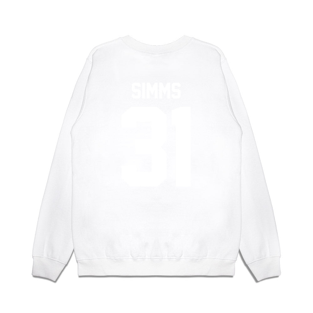 TCU - NCAA Football : Julius Simms - Vintage Helmet Premium Crewneck Sweatshirt-1