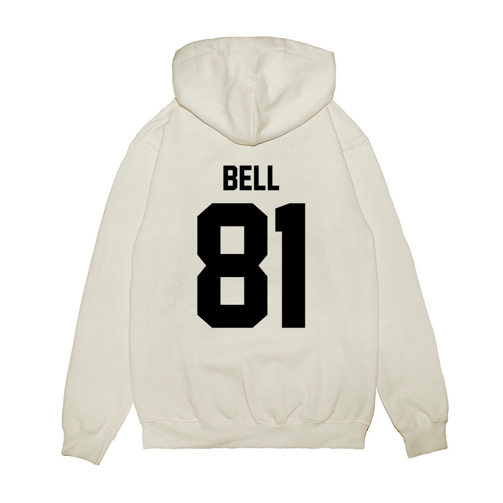 Georgia - NCAA Football : Jeremy Bell - Vintage Helmet Premium Hooded Sweatshirt-1