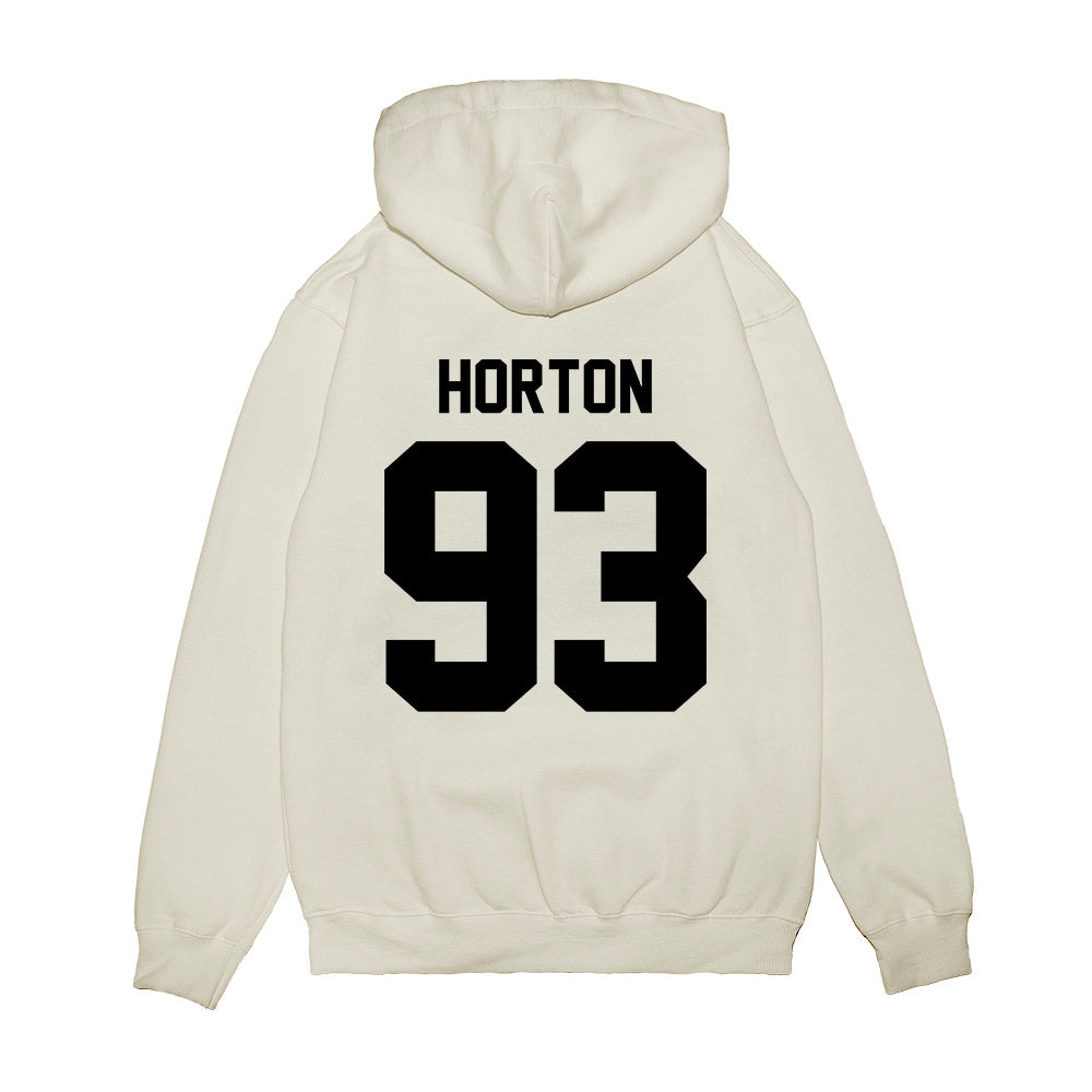 Georgia - NCAA Football : Carter Horton - Vintage Helmet Premium Hooded Sweatshirt-1