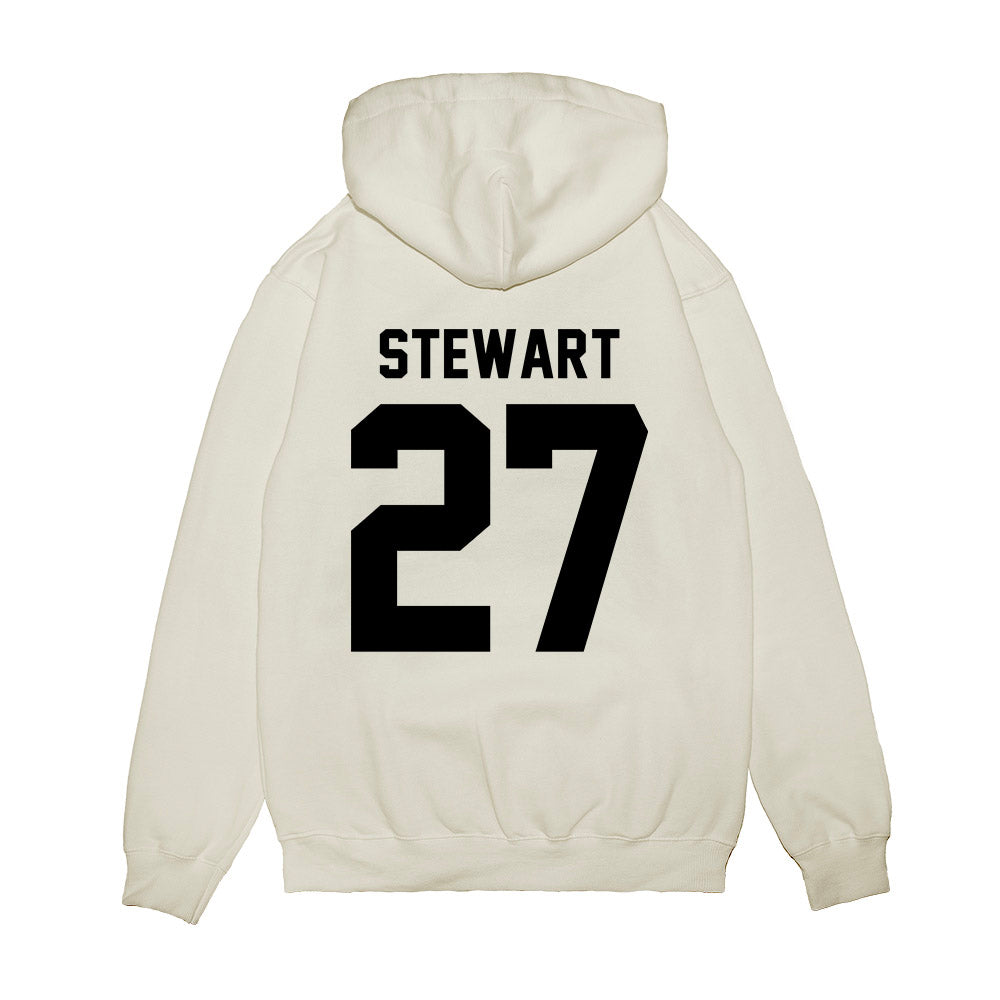 Georgia - NCAA Football : Blake Stewart - Vintage Helmet Premium Hooded Sweatshirt-1