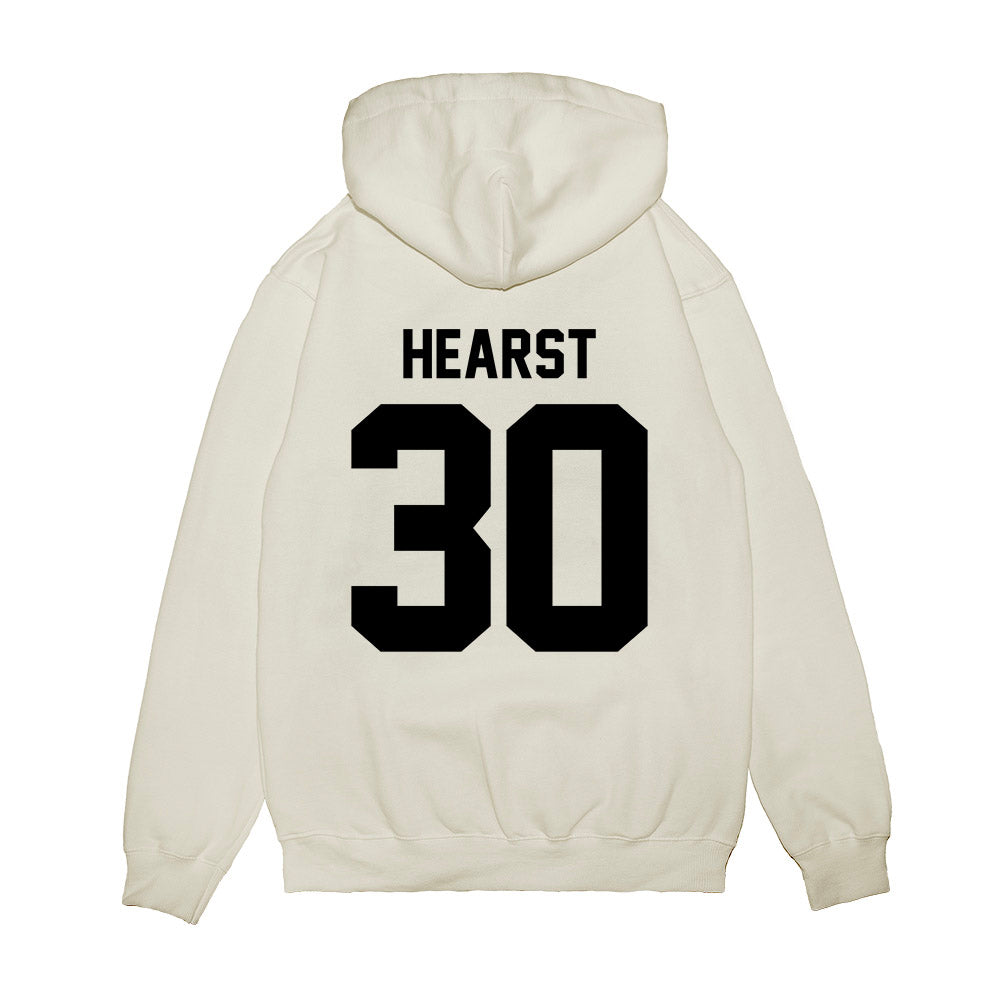 Georgia - NCAA Football : Gannon Hearst - Vintage Helmet Premium Hooded Sweatshirt-1