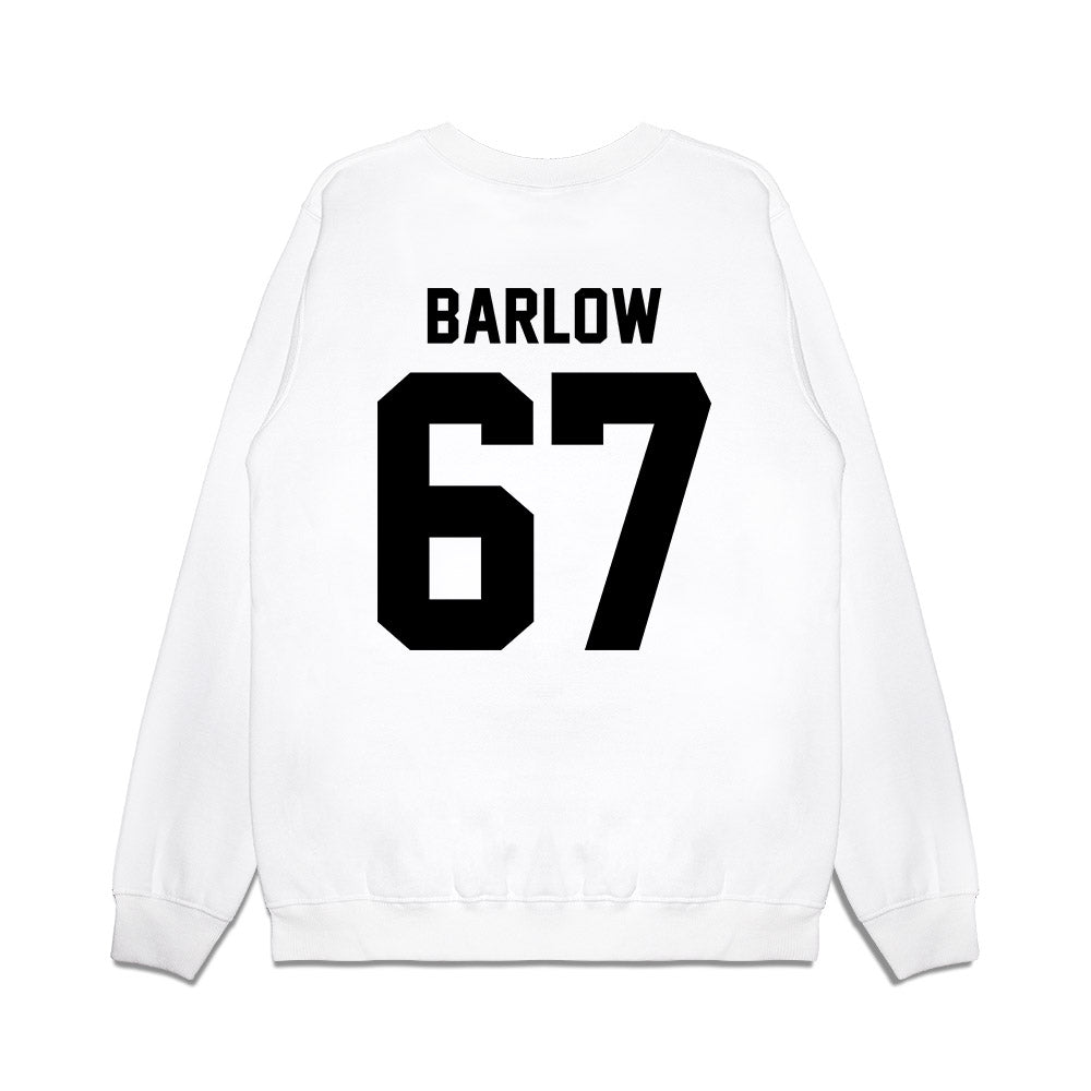 Georgia - NCAA Football : Clinton Barlow - Vintage Helmet Premium Crewneck Sweatshirt-1