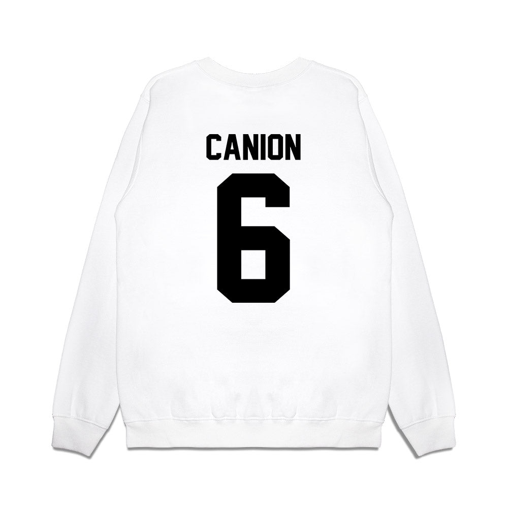 Georgia - NCAA Football : Isiah Canion - Vintage Helmet Premium Crewneck Sweatshirt-1
