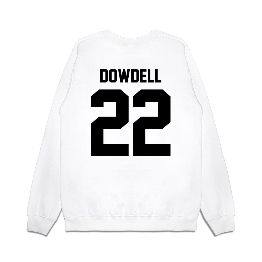 Georgia - NCAA Football : Dante Dowdell - Vintage Helmet Premium Crewneck Sweatshirt-1