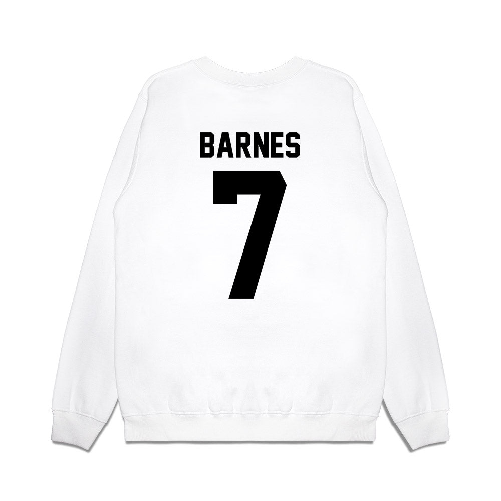 Georgia - NCAA Football : Khalil Barnes - Vintage Helmet Premium Crewneck Sweatshirt-1