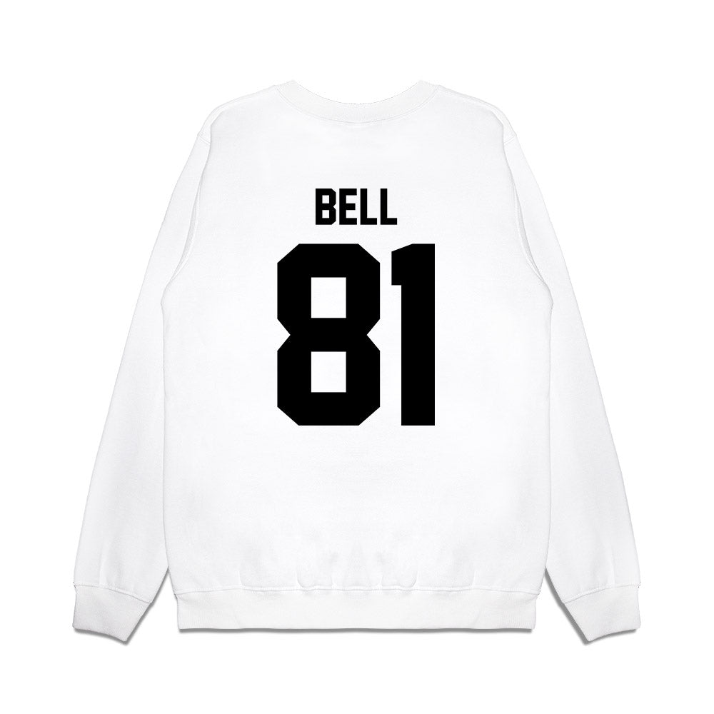 Georgia - NCAA Football : Jeremy Bell - Vintage Helmet Premium Crewneck Sweatshirt-1