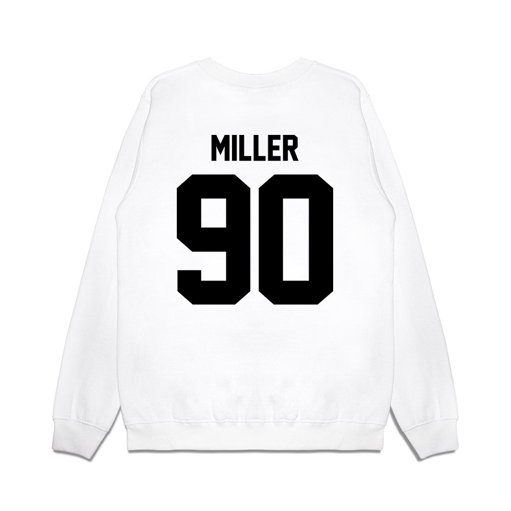 Georgia - NCAA Football : Drew Miller - Vintage Helmet Premium Crewneck Sweatshirt-1