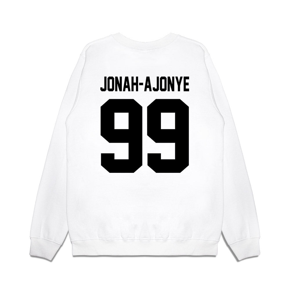 Georgia - NCAA Football : Joseph Jonah-Ajonye - Vintage Helmet Premium Crewneck Sweatshirt-1
