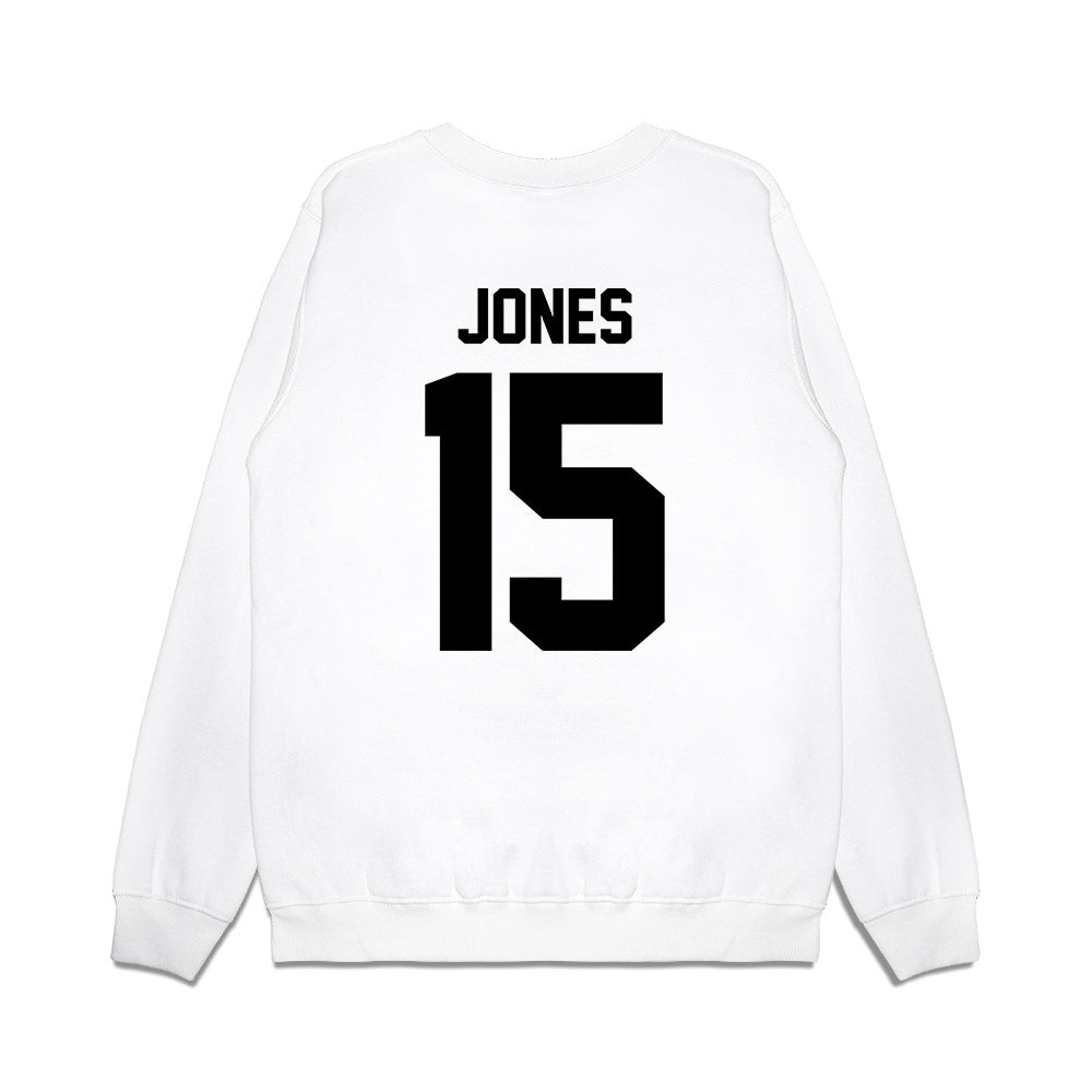 Georgia - NCAA Football : Demello Jones - Vintage Helmet Premium Crewneck Sweatshirt-1
