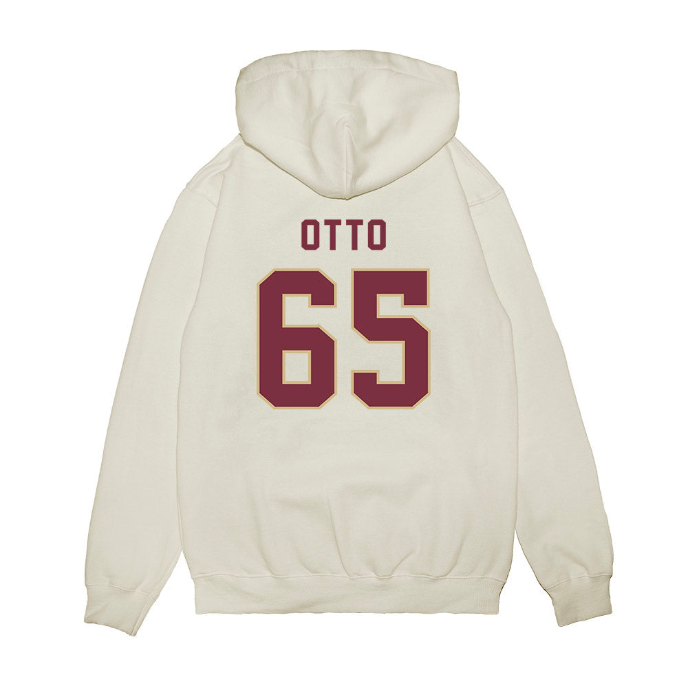 FSU - NCAA Football : Andre Otto - Vintage Helmet Premium Hooded Sweatshirt-1